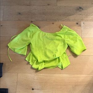 Lime Green Women's Top